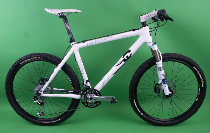 geiles Haibike MTB Hai Q Carbon weiß XT 2009 UVP 1999€