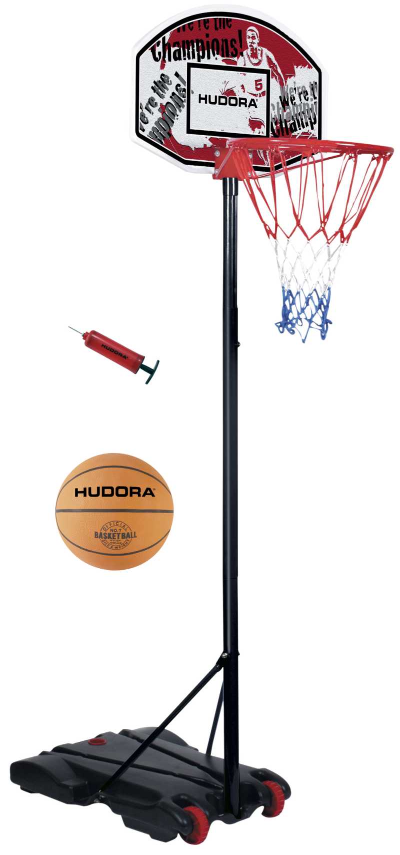 Basketballstaender-incl-Ball-Pumpe-Hudora-All-Stars-Basketballkorb