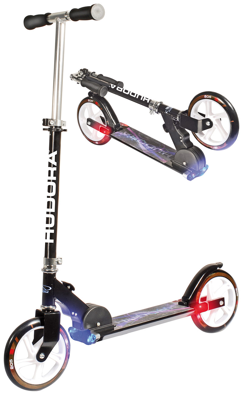 sol. Vorrat Hudora Big Wheel 205 Roller Scooter Cityroller mit