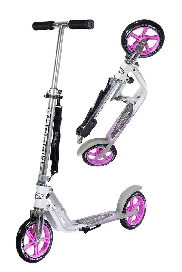 NEU Hudora Big Wheel 205 Roller Scooter pink/silb 14773 eBay
