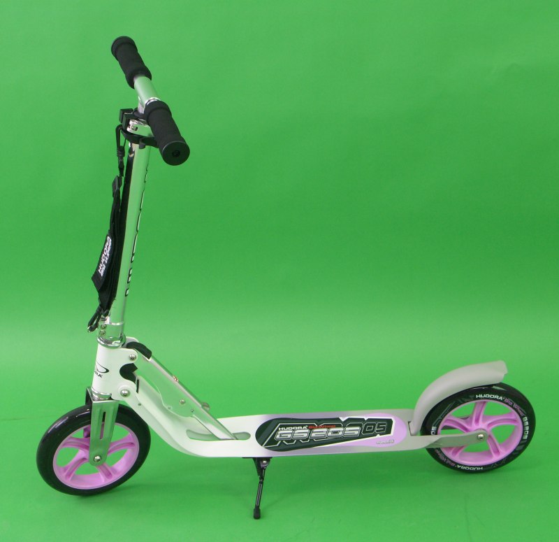 Ausstellungsstück Hudora Big Wheel 205 Roller Scooter pink/silber