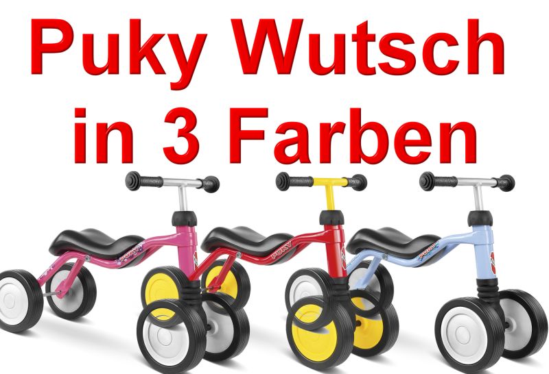 Puky Wutsch 3 Farben Laufrad W 1 Lovely pink ocean rot | eBay